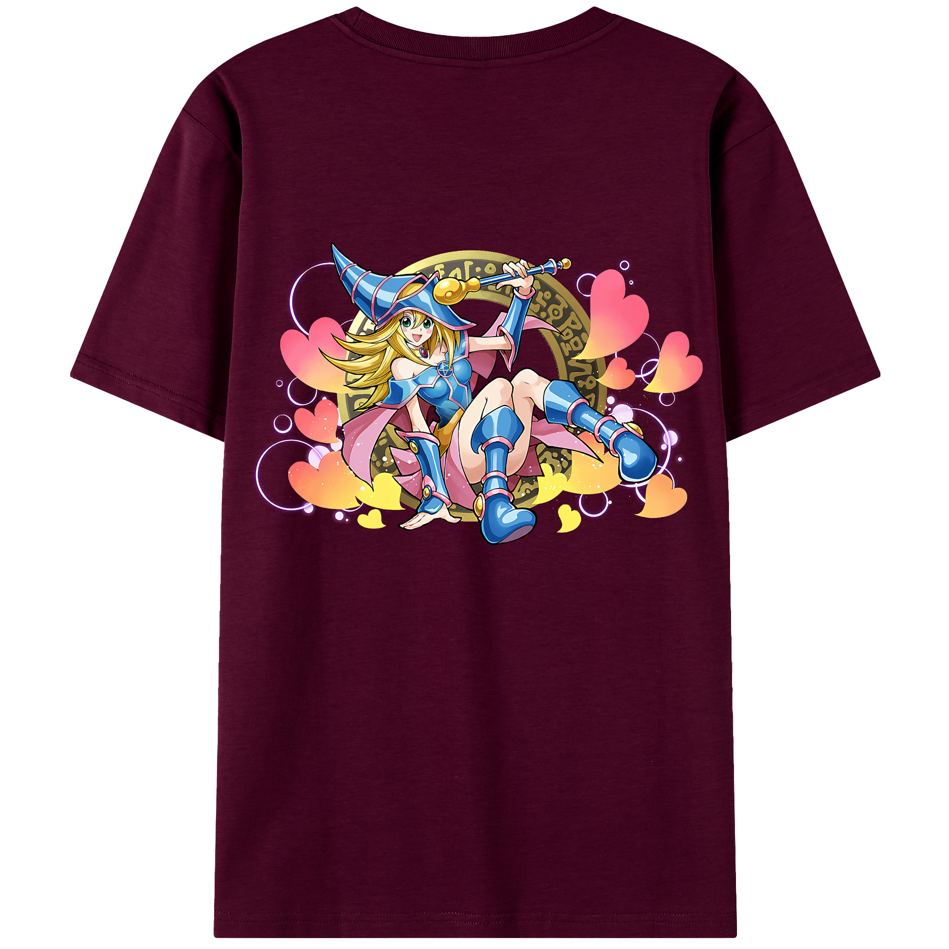 （画像用） 遊☆戯☆王 Yu-Gi-Oh! レディース半袖Tシャツ(バックプリント)